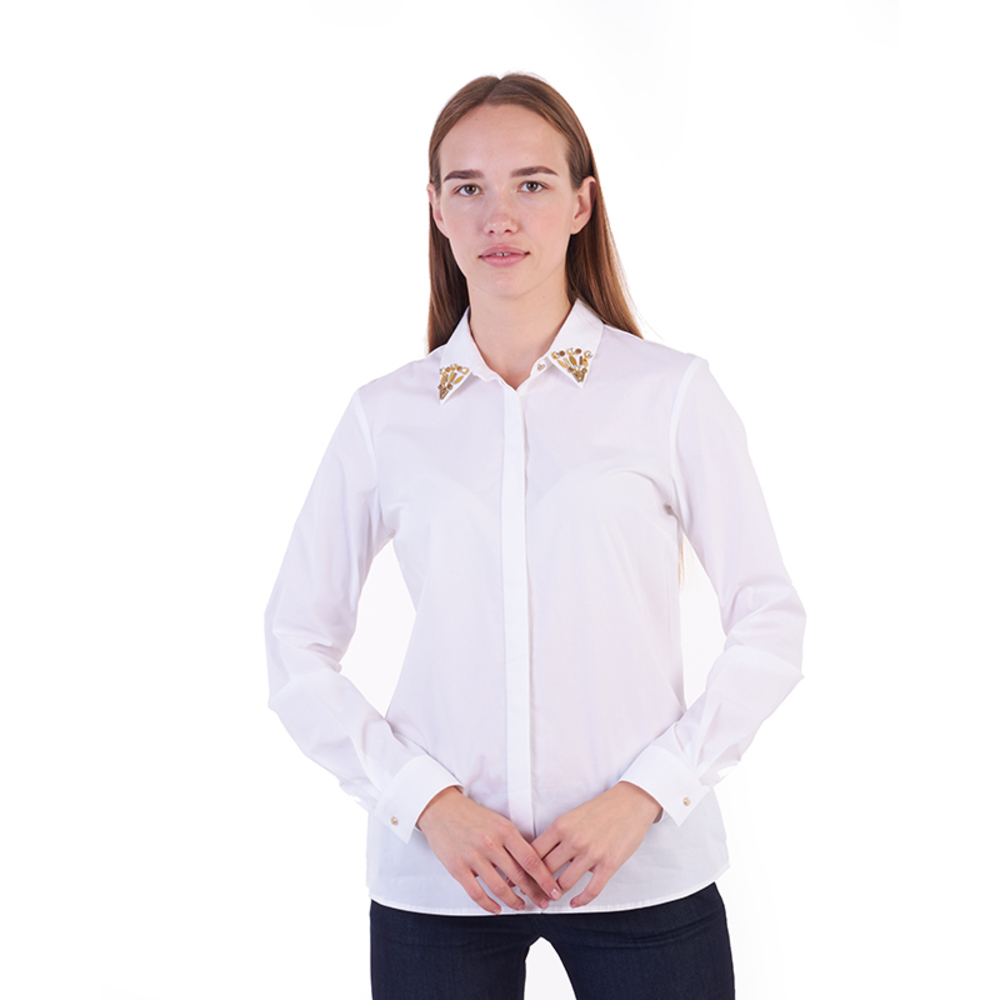Network Blouse Women size M White